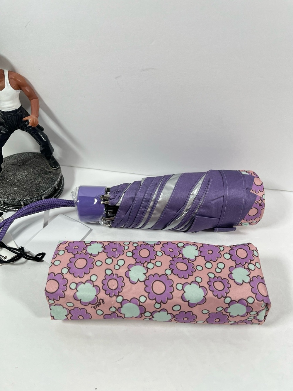 Coach Uv Protection Mini Umbrella in Floral Print Lily NWT - Picture 3 of 6